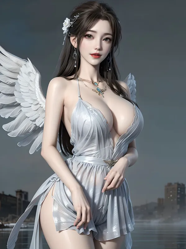 Ảnh AI Thanh Y 清漪  Qing Yi Thiên Thành Cánh Trắng 32 Ảnh