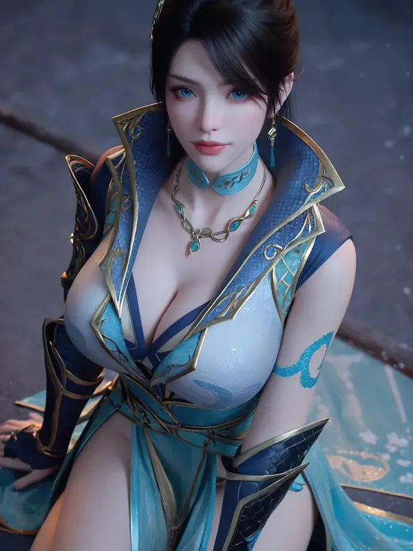 Ảnh Sex 3D Thanh Lân 青鳞 Vú To Cực Hot 245 PIC