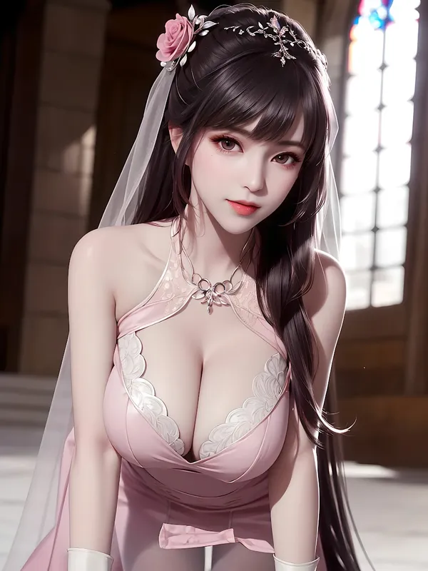 Bộ Ảnh AI Tiểu Vũ Váy Cưới Mê Ngay Từ Cái Nhìn Đầu Tiên 32 Ảnh