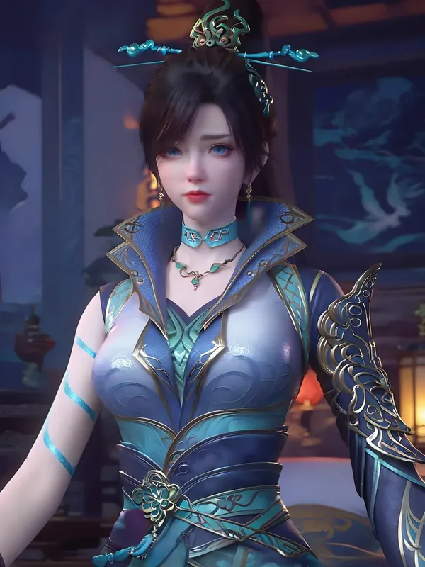 Thanh Lân 青鳞 Đấu Phá Thương Khung Nứng Quá Đi 71 PIC