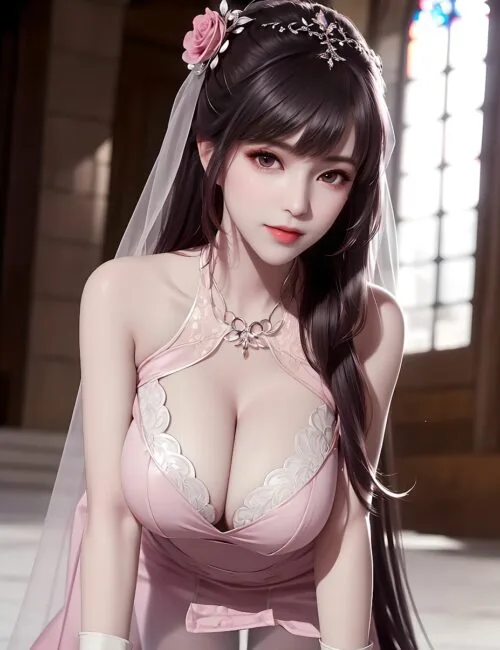 Bộ Ảnh AI Tiểu Vũ Váy Cưới Mê Ngay Từ Cái Nhìn Đầu Tiên 32 Ảnh 4.6 (8)