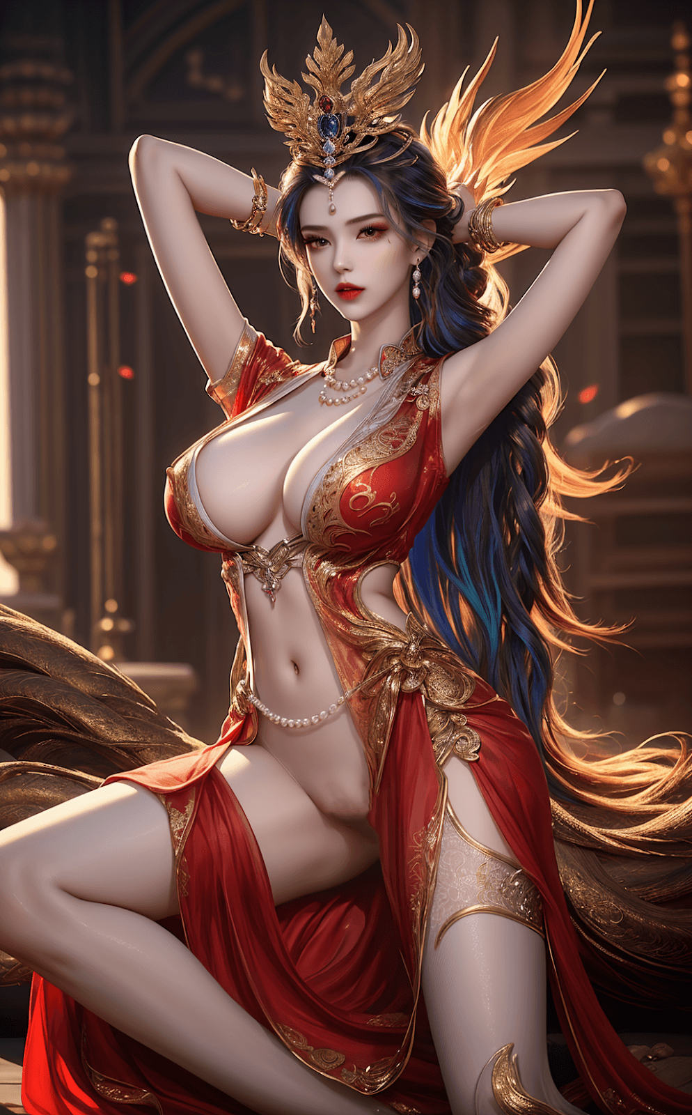 Nữ Hoàng Bỉ Bỉ Đông Đấu La 80 PIC<span class=