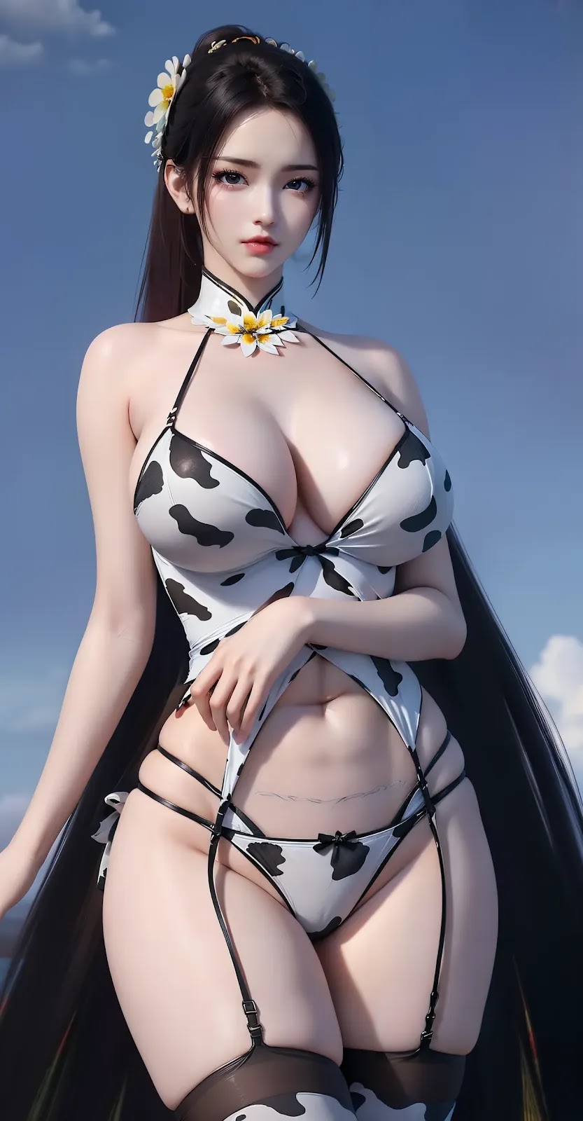 [AI Generated] Nạp Lan Yên Nhiên 纳兰嫣然 Đấu Phá Thương Khung Khoe Vú 54 PIC